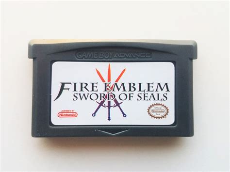 Fire Emblem Sword Of Seals English Gameboy Advance Retro Gamers Us