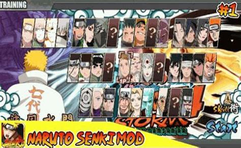 Naruto Senki Mod Apk Full Character No Cooldown Skill Terbaru 2022