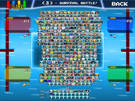 Ssb Project Ds 100 Full Roster Including Dlcs By Evilasio2 On