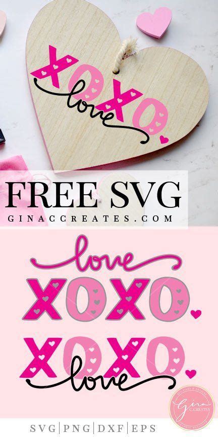 Valentines Day Crafts: FREE Valentines day free SVG cut file! Perfect