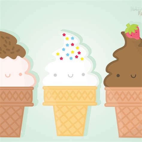 Print To Pixel Kawaii Ice Cream