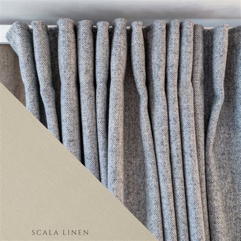 Gardiner Fôret Inntil B300xh250cm Lin Linen Riis Interiør