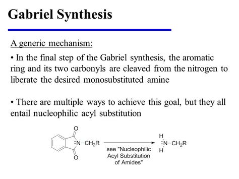 Gabriel Synthesis Of Amino Acids - Gabriel Synthesis - YouTube