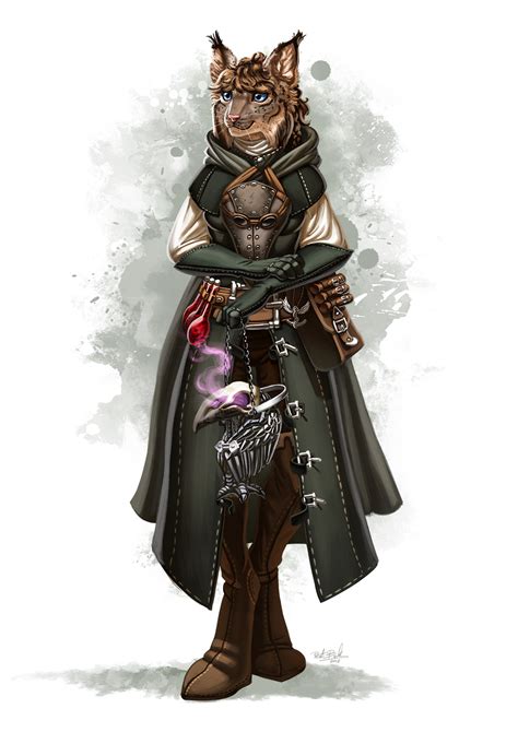 Tabaxi Dungeons And Dragons Characters Tabaxi Female Cat Character