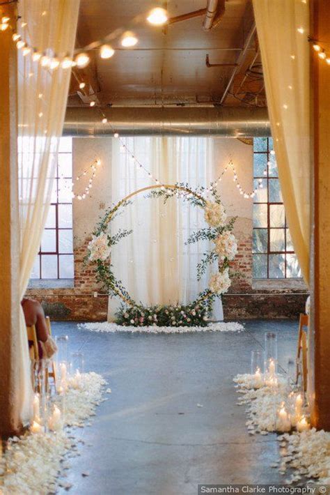 Stunning Wedding Ceremony Ideas With Round Arch