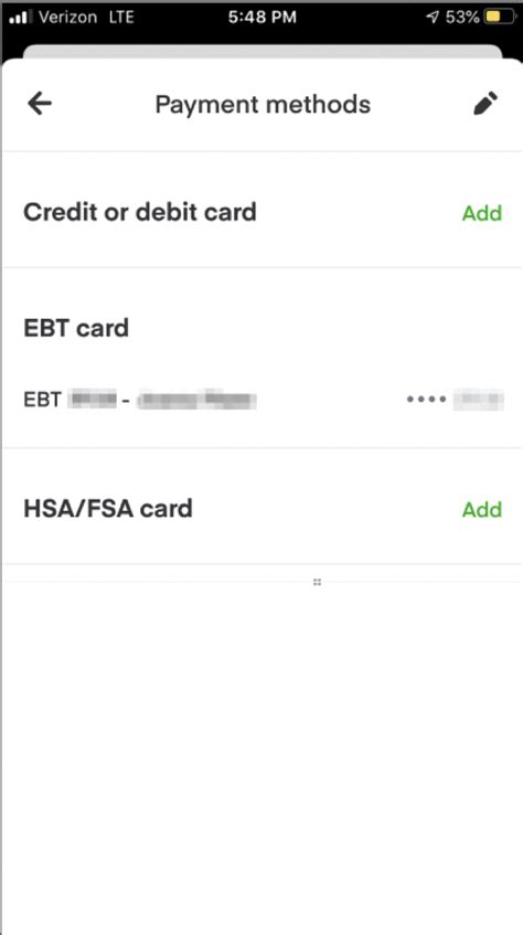 After receiving and completing the application, turn it in by mail or fax. Instacart Help Center - Managing your EBT card on your account