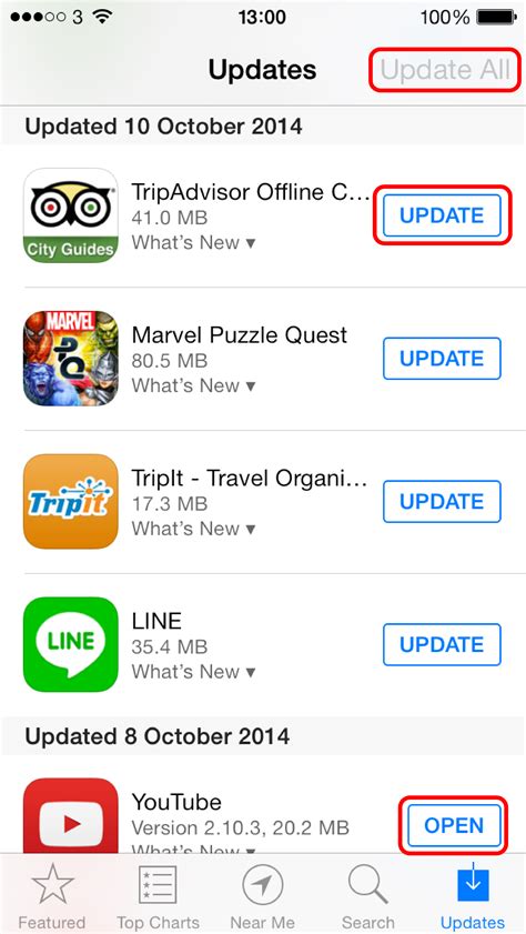 Free messenger apps for ios and android. jailbreak - Why is the update button in "App Store" app ...