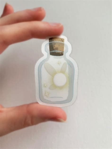 Fairy In A Bottle Vinyl Sticker Legend Of Zelda Inspired Etsy