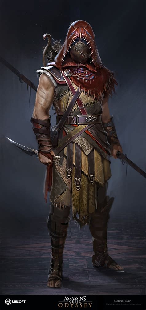 Assassins Creed Odyssey Character Concept Art The