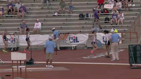 High School Boys 100m Hurdles Class 2a Finals 1 Uil State Track