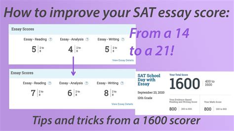 How I Improved My Sat Essay By 7 Points Tips From A 1600 Scorer Youtube