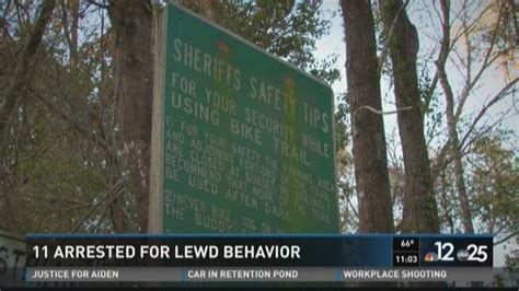 11 Arrested In Clay County Park For Lewd Behavior Police