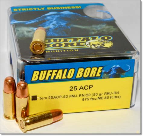 25 Acp Pistol And Handgun Ammunition