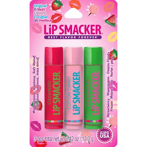 Lip Smacker Original And Best Lip Balm Trio