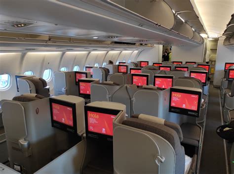 Iberia Business Class Langstrecke A330 Review Mad Jfk