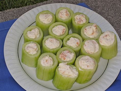 Gefüllte Gurken Rezept mit Bild von brigi