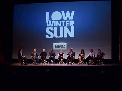 Stars Of Amcs Low Winter Sun Preview New Series