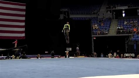 Highest Split Jump In Gymnastics Youtube