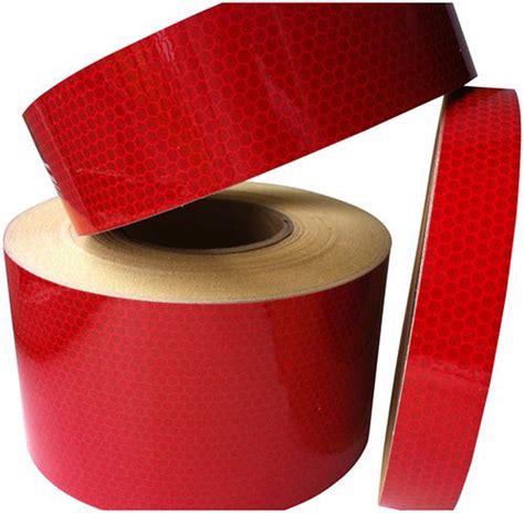 Red Reflective Tape 25mm56m Reflective Supplies