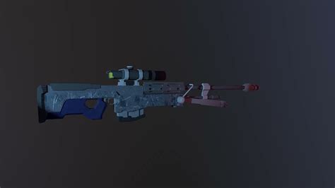 Artstation Halo Reach Srs 99 Anti Matériel Sniper Rifle