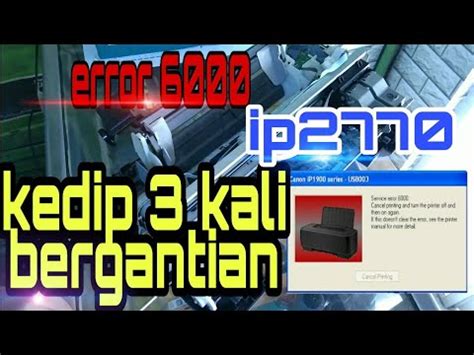 Salah satu masalah yang sering muncul pada printer canon ip2770 adalah lampu printer berkedip bergantian. Cara Memperbaiki Printer Canon Ip2770 Lampu Kedap Kedip ...