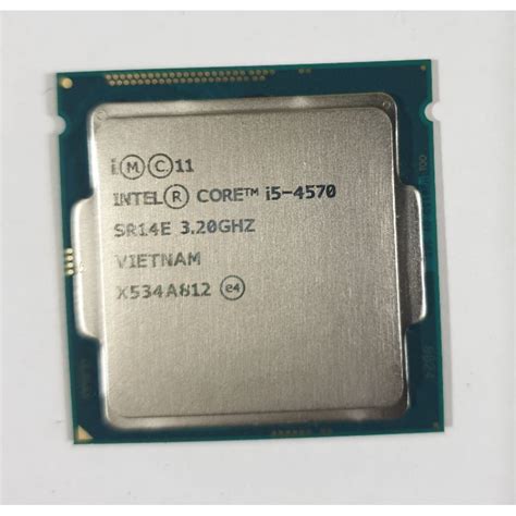 Cpu Intel I5 4570 4570s Socket 1150 มือสอง Shopee Thailand