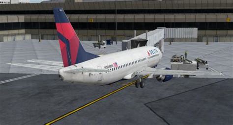 Delta Current Fictional N309de Livery Ixeg 737 300 Ixeg 737