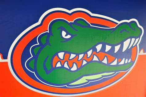 Uf Ncaa Wood Sign Florida Gators Football Gators Football Gator Logo