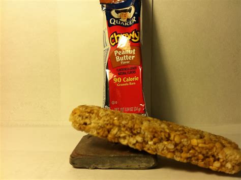 Crazy Food Dude Review Quaker Chewy Peanut Butter Granola Bar