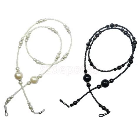 acrylic beads eyeglass cord sunglass neck strap eyewear retainer rope holder in accessories from