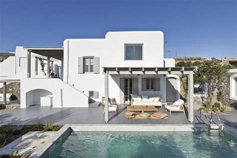 Four Breathtaking Greek Villas Greek Villas Villa Design House Design