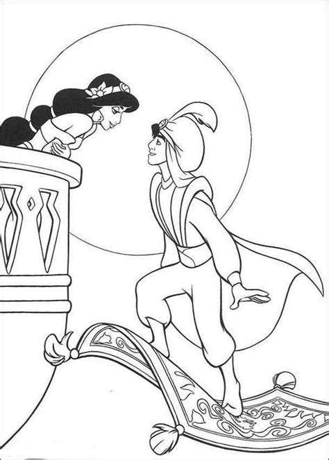 Download 42 best Aladdin Coloring Pages images on Pinterest ...