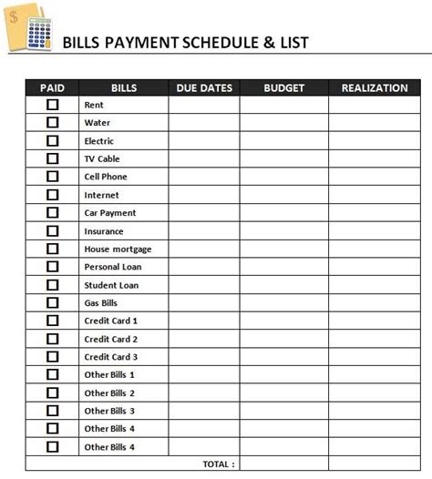 No more cash in envelopes and lost. Pin by Stacee Collier on Money and Business | Schedule template, Payment schedule, Templates
