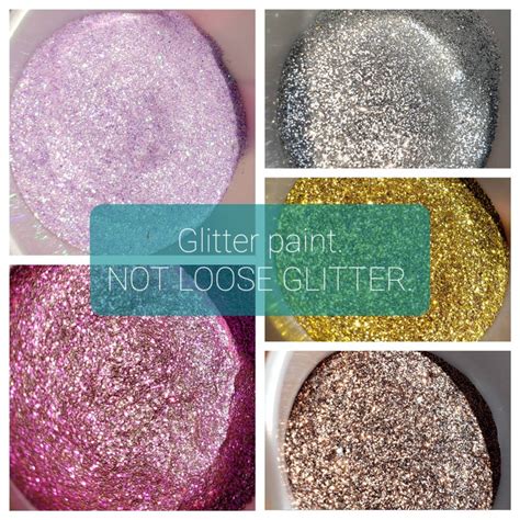 Gold Extra Fine No Mess Glitter Paint Glitter Sparkle Sign Making