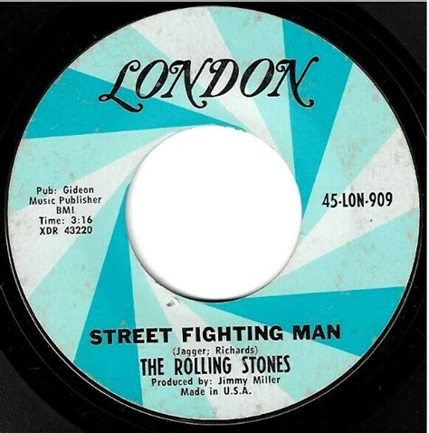 Rolling Stones The Street Fighting Man London 45 Lon 909 Single