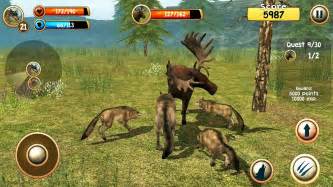 Wild Wolf Simulator 3d Android Gameplay 3 Youtube