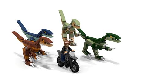 Lego Ideas Jurassic World Raptor Chase
