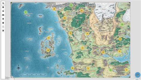 Sword Coast Interactive Map Rdndnext