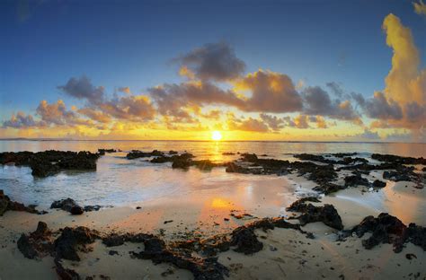 Ipan Beach Sunrise Sunrise In Ipan Beach Guam Talofofo Jbarbs671