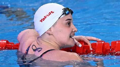 Mondiaux De Natation La Française Mélanie Hénique En Finale Du 50 M