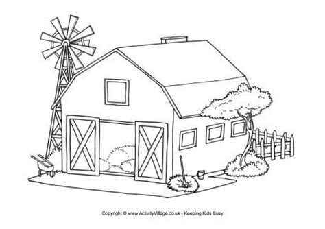 Get This Farm Coloring Pages Free Printable K2rww