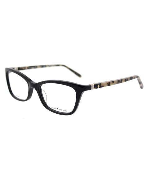 kate spade delacy cat eye plastic eyeglasses in black modesens fashion eye glasses