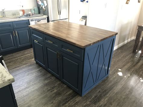 Building My Own Butcher Block Kitchen Island 21 Steps With Pictures