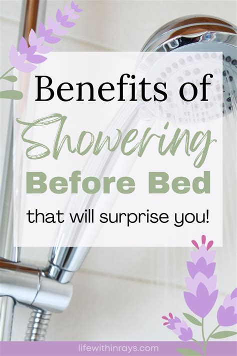 The Benefits Of Showering Before Bed You Never Knew About Self Care