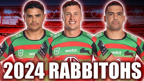 The 2024 South Sydney Rabbitohs Line Up Nrl 2023 Youtube