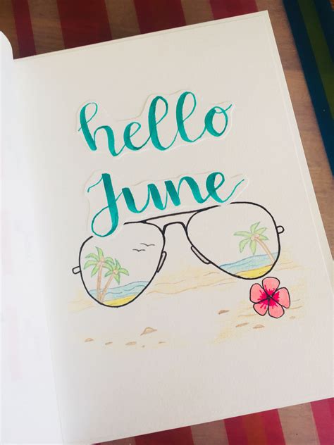 Matchless June Bullet Journal Theme Ideas Archer And Olive A5 Dot Grid