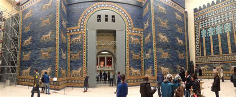 The Ishtar Gate The Glazed Brick 8th Gate From The Inner