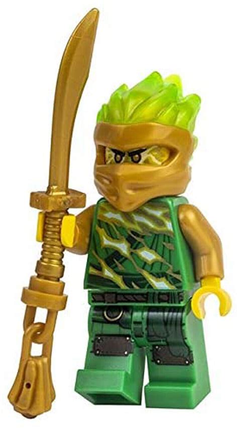 Lego Ninjago Minifigure Lloyd Fs Spinjitzu Slam Gold Saber From Set