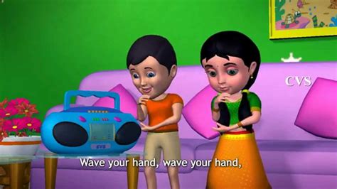 Clap Your Hands 3d Animation English Nursery Rhyme For Children With