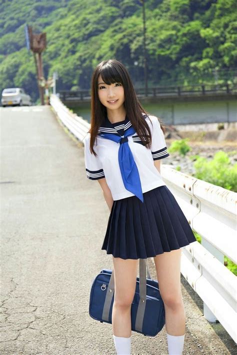 Cute Sailor Outfit With Beautiful Hair